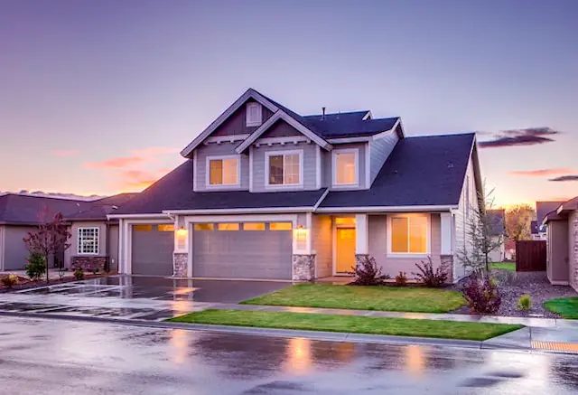 Image of a residential home roof